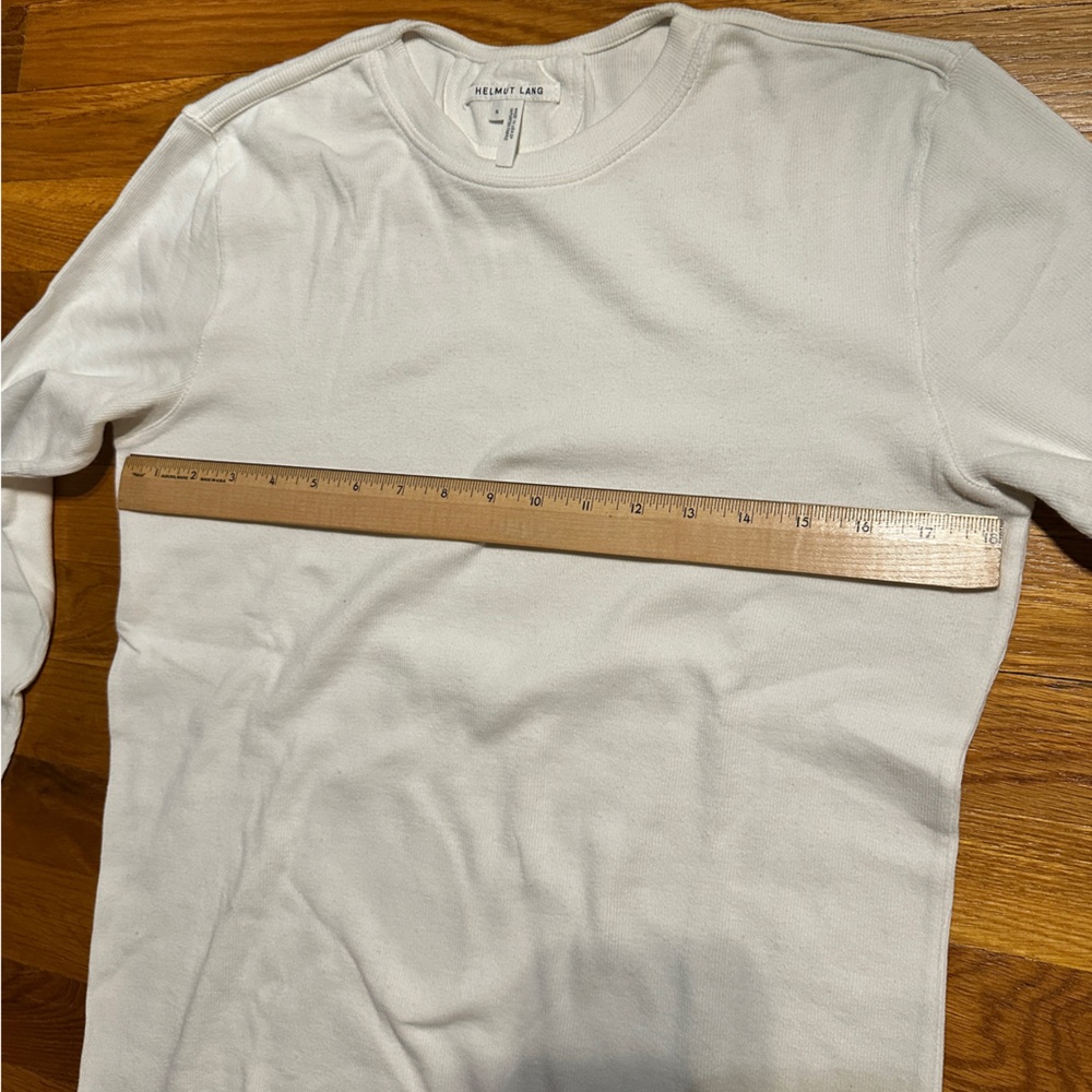 Helmut Lang - Men’s Long Thermal - Ecru - Size Small - Picture 3 of 10